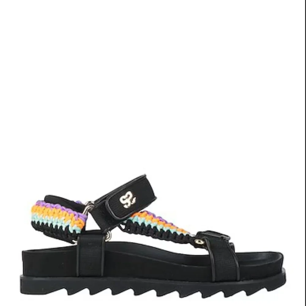 Sandro crochet-knit lug sandals - Picture 1 of 9